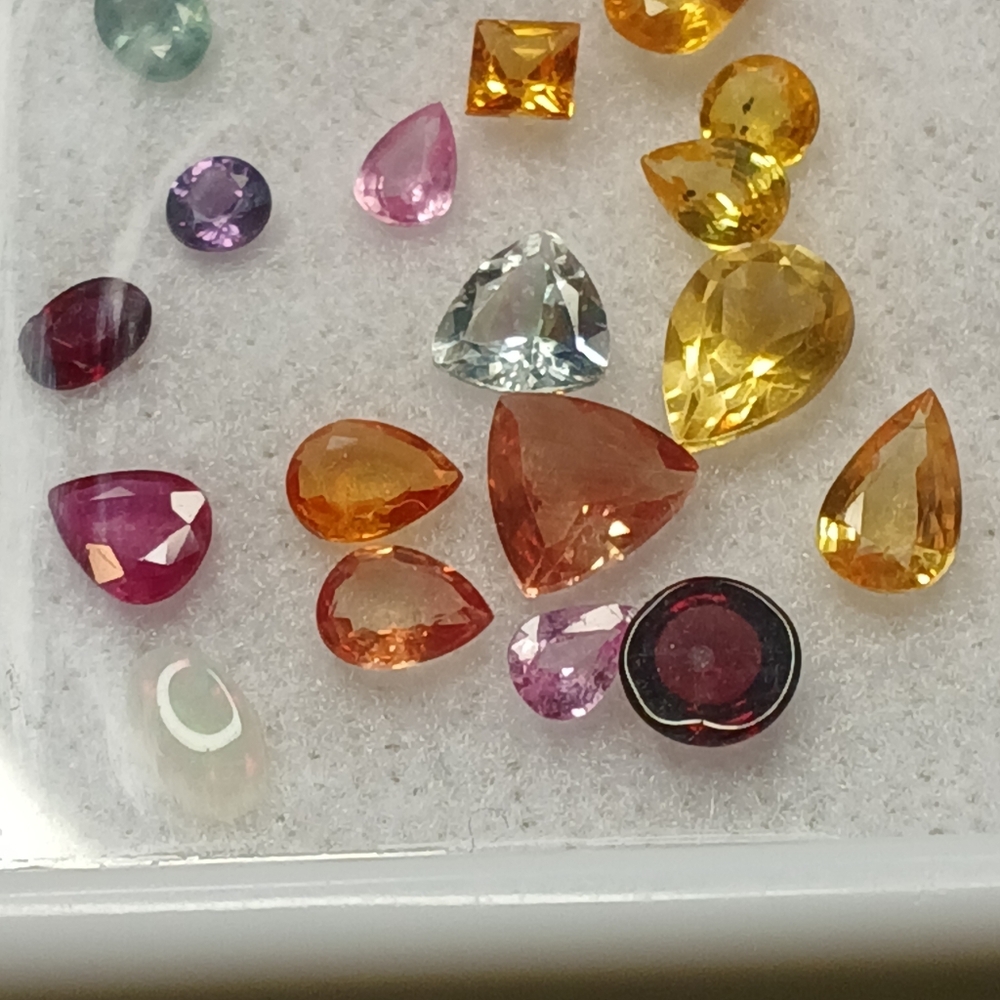 Multi-Color Gemstone Set 3-6mm - Picture 4 of 9